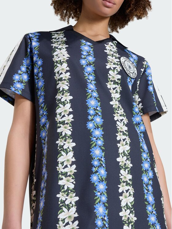 adidas adidas Sukienka koszulowa 168792 Czarny Loose Fit