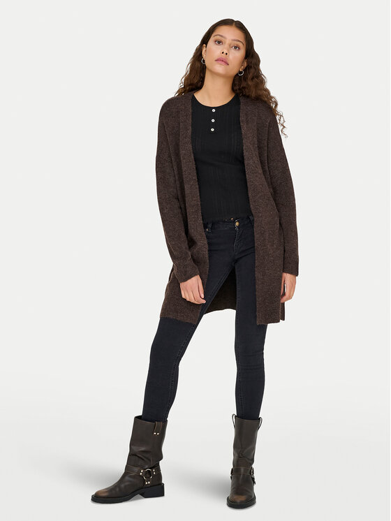 ONLY ONLY Кардиган Talio 15358604 Коричневий Regular Fit