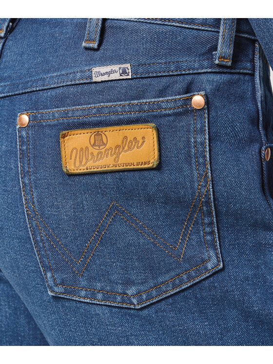 Wrangler Wrangler Jeansy 112358041 Niebieski Regular Fit