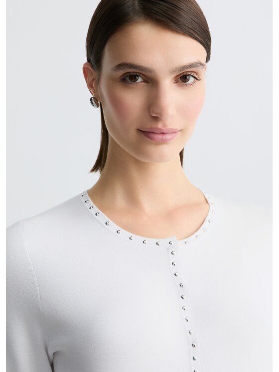 Liu Jo Liu Jo Giacca da donna WA5384MS99E10701 Bianco Regular Fit