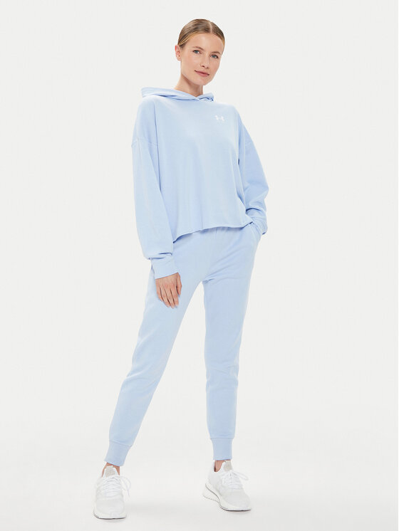 Under Armour Under Armour Суитшърт Ua Rival Terry Os Hoodie 1382736-539 Син Loose Fit