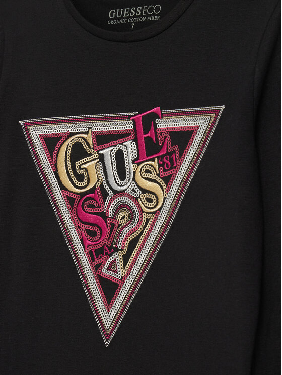 Guess Guess Palaidinė J5BI13 J1314 Juoda Regular Fit