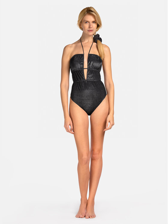 Miss Lou Miss Lou Costume da bagno J-LG1-CZ Nero