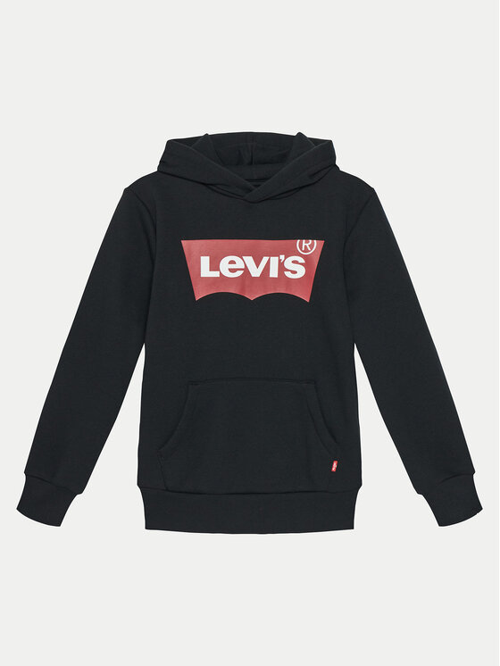 Levi's® Džemperis ar kapuci 9E8778-023 Melns Regular Fit