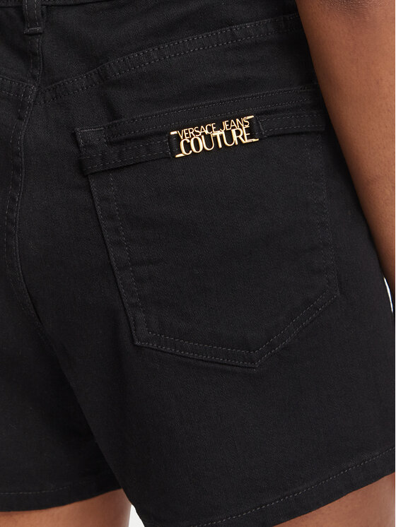 Versace Jeans Versace Jeans Spodnie dresowe 80HAD514 Czarny Regular Fit