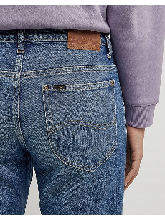 Lee Lee Jeansy Rider Classic Niebieski Relaxed Fit