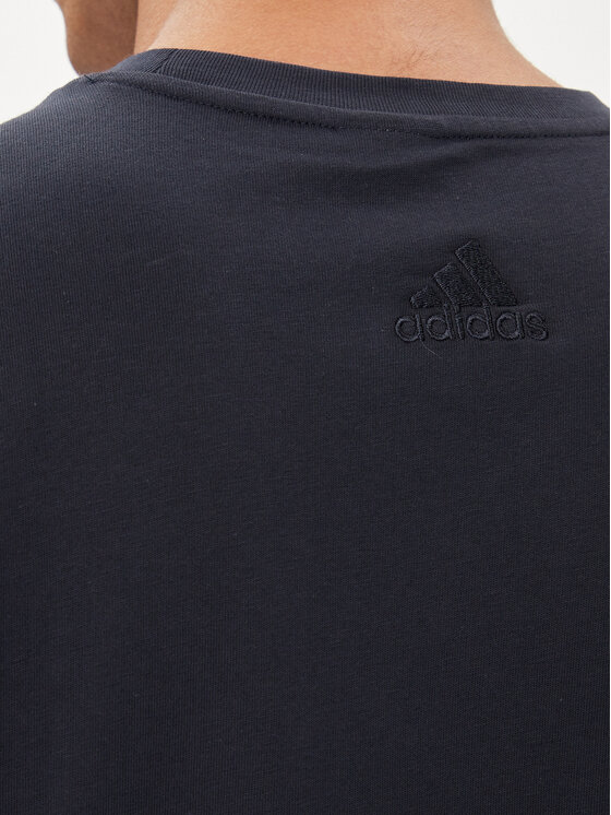 adidas adidas T-krekls Essentials Single Jersey Big Logo T-Shirt IC9348 Zils Regular Fit