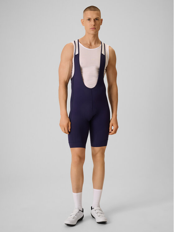 4F 4F Szorty rowerowe ALTERNATIVE PATH Granatowy Slim Fit