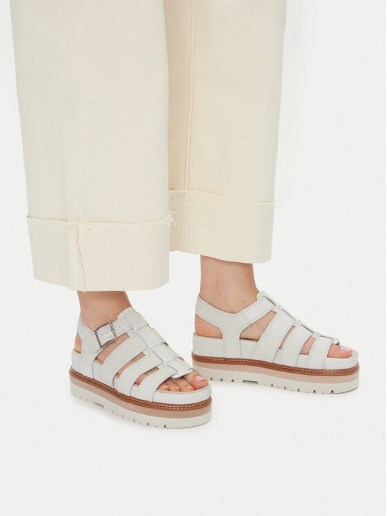 Clarks Clarks Босоніжки Orianna Twist 26176318 Білий