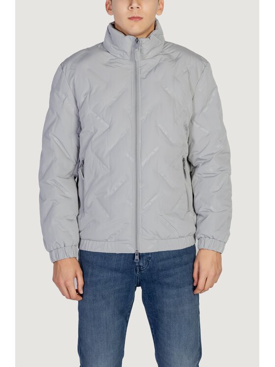 Antony Morato Antony Morato Giubbotto piumino 3D EMBOSSING TECHNO Grigio Regular Fit