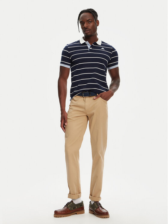 Robe di Kappa Robe di Kappa Poloshirt Masao 64131FW Dunkelblau Slim Fit