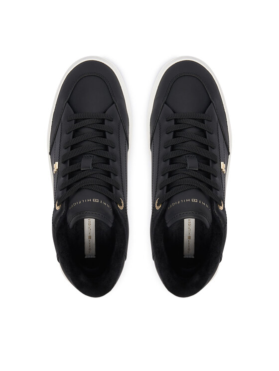 Tommy Hilfiger Tommy Hilfiger Sneakers Th Chic Cupsole Mc FW0FW09595 Schwarz