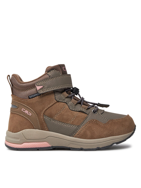 Pantofi CMP Kids Hadil Leather Wp Urban Shoes 3Q84524 Maro