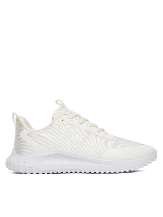 Calvin Klein Calvin Klein Sneakersy Eva Runner Lace Up Mat Mix YM0YM01442 Bílá