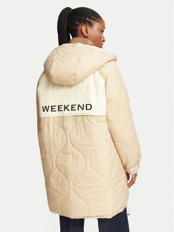 Weekend Max Mara Weekend Max Mara Geacă de iarnă Anfora 2625496062 Bej Regular Fit