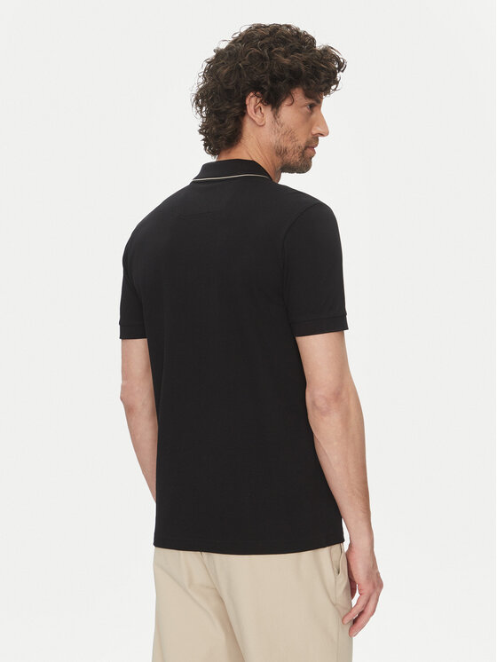 BOSS BOSS Polokošile Paule 4 50506195 Černá Slim Fit