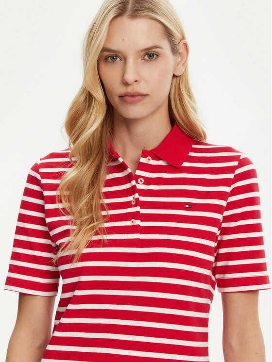 Tommy Hilfiger Tommy Hilfiger Polo 1985 WW0WW43224 Κόκκινο Regular Fit