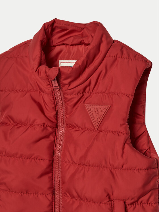Guess Guess Vestă H4YT01 WCFM0 Roșu Regular Fit