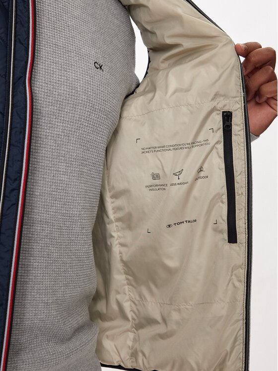 Tom Tailor Tom Tailor Liemenė 1041310 Tamsiai mėlyna Regular Fit