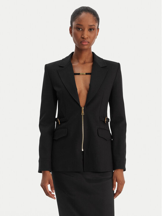 Versace Jeans Couture Sacou 80HAQ750 J0092 Negru Regular Fit