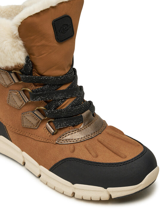 Geox Geox Čizme za snijeg J Flexyper Girl B Ab J46APA 0AU50 C6175 S Smeđa