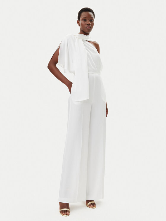 BOSS BOSS Jumpsuit Deiana 50537965 Bianco Regular Fit