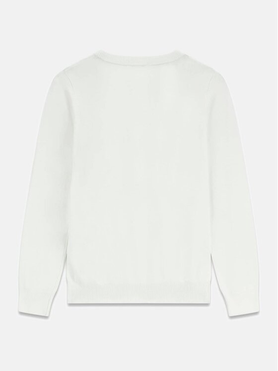 Guess Kids Guess Kids Sweter 180880 Biały Classic Fit
