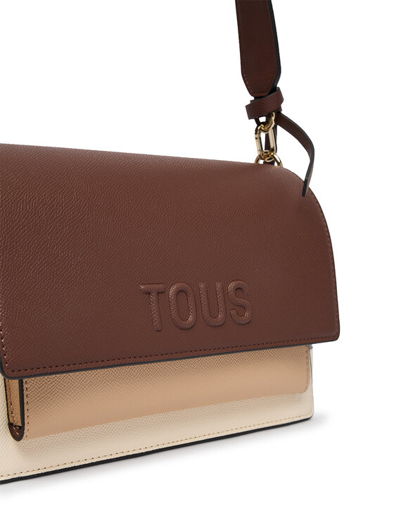 TOUS TOUS Τσάντα Audree Saffiano 2002358201 Καφέ