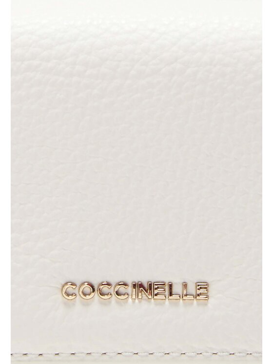 Coccinelle Coccinelle Portafoglio METALLIC S42 Bianco