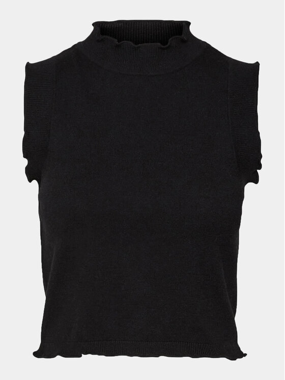Vero Moda Vero Moda Μπλουζάκι Gold 10297855 Μαύρο Slim Fit