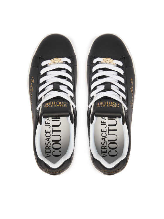 Versace Jeans Couture Versace Jeans Couture Snīkeri 80VA3SKL ZPB77 G89 Melns