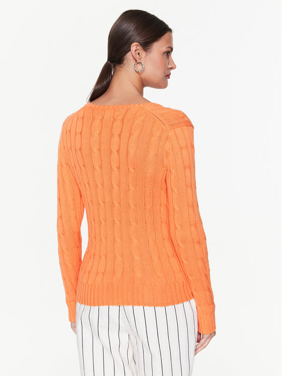 Polo Ralph Lauren Polo Ralph Lauren Sweater 211891641008 Narancssárga Slim Fit
