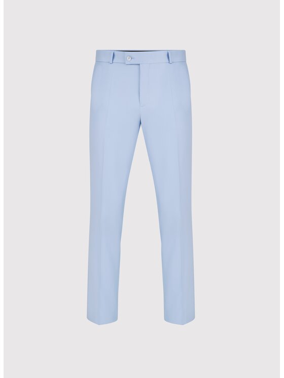 Pako Lorente Pako Lorente Spodnie garniturowe P25SP-6G-037 Niebieski Slim Fit