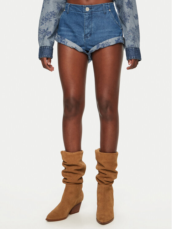 One Teaspoon One Teaspoon Jeansshorts Sailors 26719 Dunkelblau Regular Fit