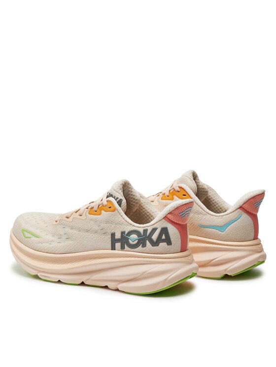 Hoka Hoka Παπούτσια για Τρέξιμο Clifton 9 1127896 Μπεζ