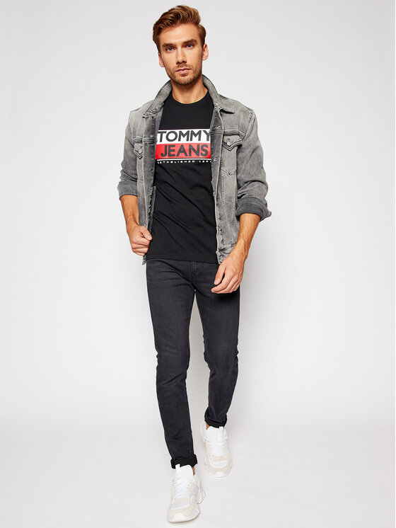 Tommy Jeans Tommy Jeans T-särk Contrast Color DM0DM09483 Must Slim Fit