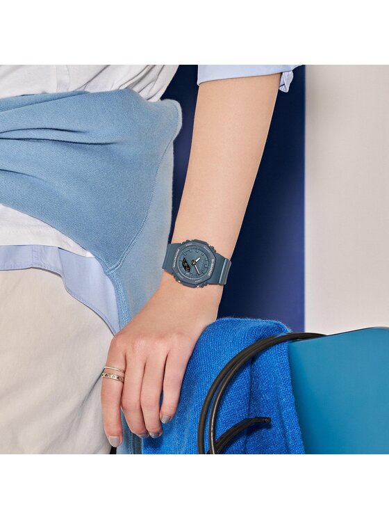 Casio Casio Zegarek 4549526419294 Niebieski