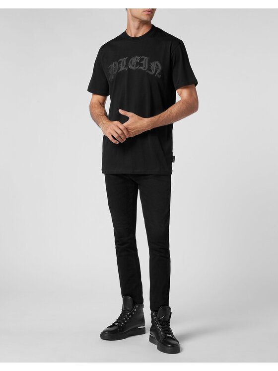 PHILIPP PLEIN PHILIPP PLEIN T-shirt 301 Nero Regular Fit