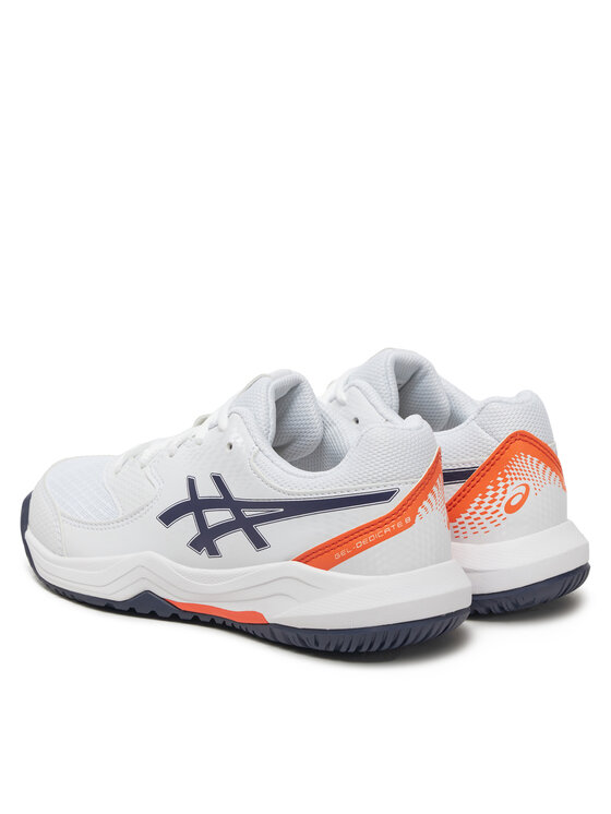 Asics Asics Buty do tenisa Gel-Dedicate 8 Gs 1044A077 Biały