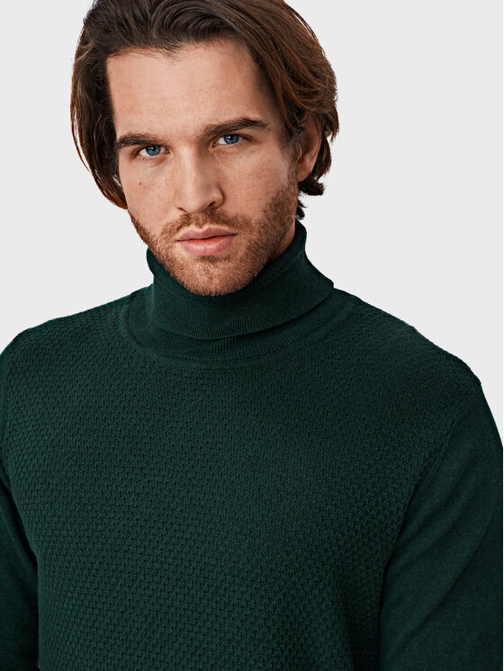 Evenemen Evenemen Sweter 1170017 Zielony Slim Fit