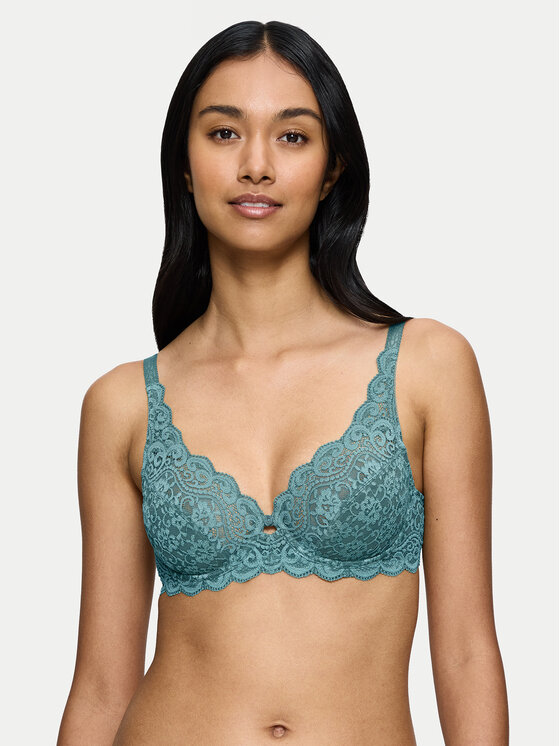 Triumph Reggiseno con ferretto Amourette 10209574 Turchese, taglia : 85F
