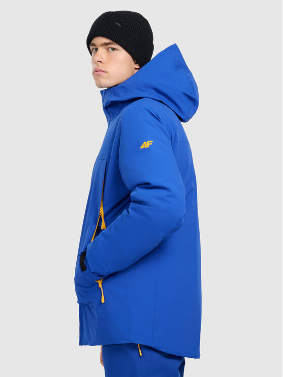4F 4F Kurtka narciarska SKIWEAR Niebieski Regular Fit