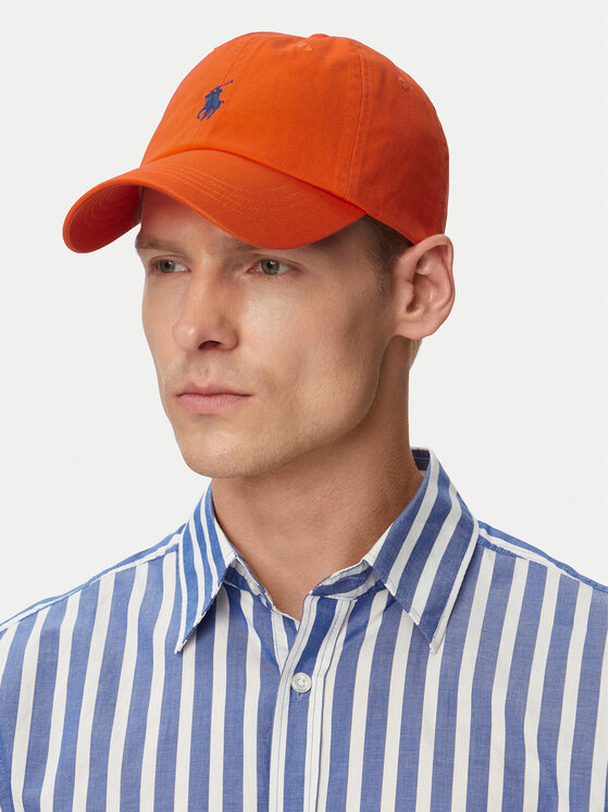 Polo Ralph Lauren Polo Ralph Lauren Kepurė su snapeliu Classic Sport Cap 710667709014 Oranžinė