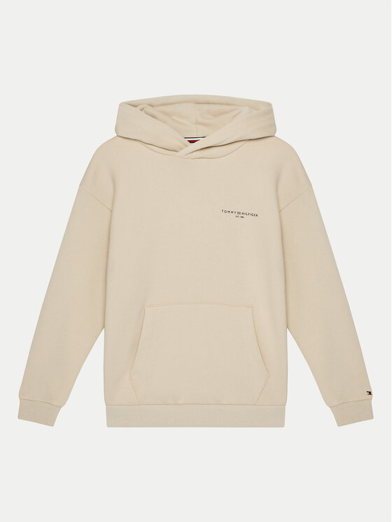Tommy Hilfiger Tommy Hilfiger Pulóver KS0KS00595 Bézs Regular Fit