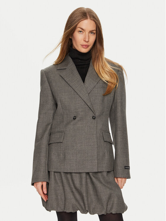 Herskind Herskind Zakó Wasty 5399140 Szürke Relaxed Fit