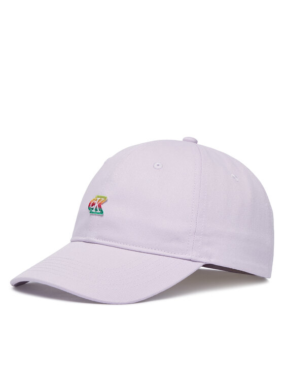 Calvin Klein Calvin Klein Καπέλο Jockey Iridecent LV04D5133G Ανοιχτό μοβ