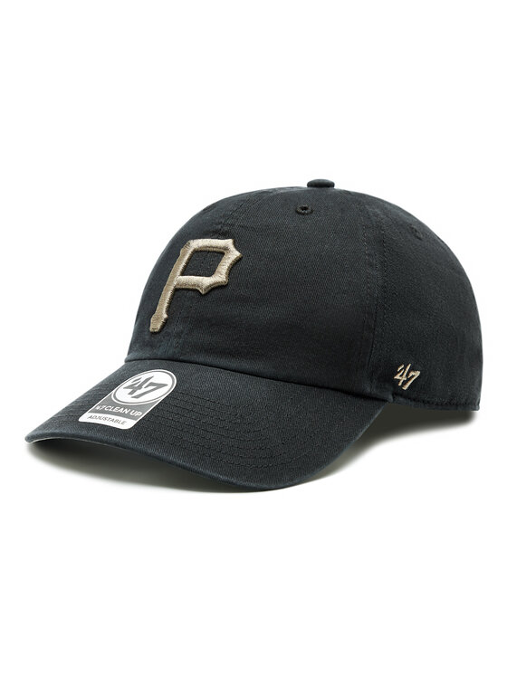 Șapcă 47 Brand MLB Pittsburgh Pirates Ballpark Camo 47 CLEAN UP B-BPCAM20GWS-BK Negru