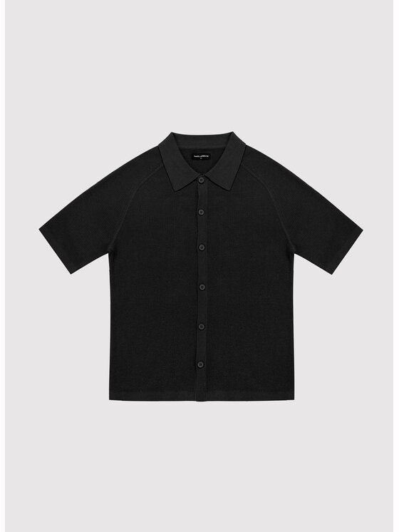 Pako Lorente Pako Lorente Polo P25WF-TX-006 Czarny Classic Fit