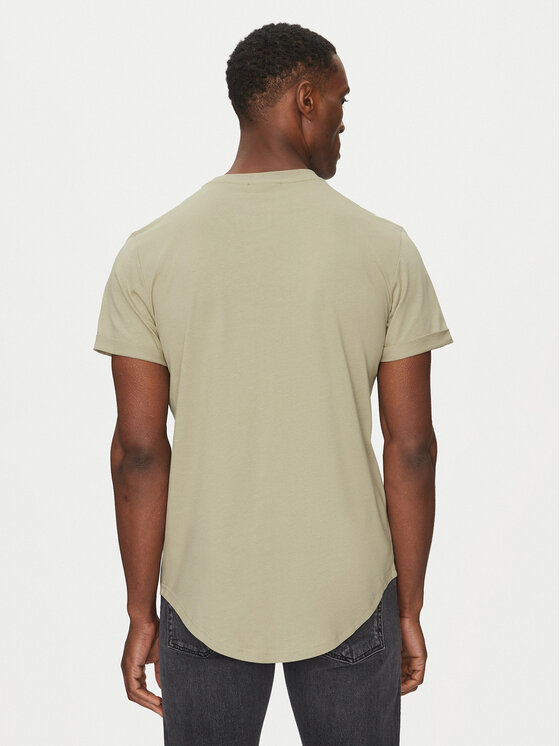 Calvin Klein Jeans Calvin Klein Jeans Tričko J30J323482 Béžová Regular Fit