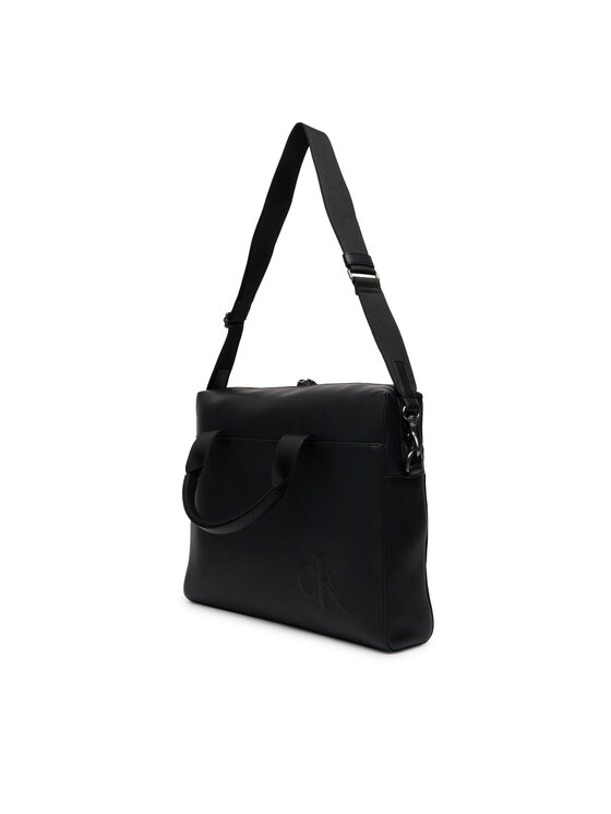 Calvin Klein Calvin Klein Taška na laptop Bold Ck Commuter LV04D3312G Čierna